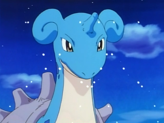  9. Lapras - I was going to have Ampharos take the number 9 spot, but i couldn't resist putting Lapras in the number 9 spot instead.