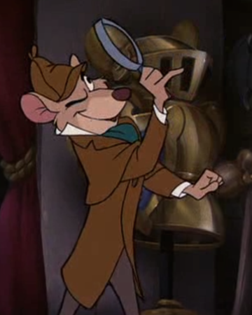  14. Basil of Baker strada, via - I haven't talked about any Great topo, mouse Detective characters until now and who better than Basil of Baker Street?