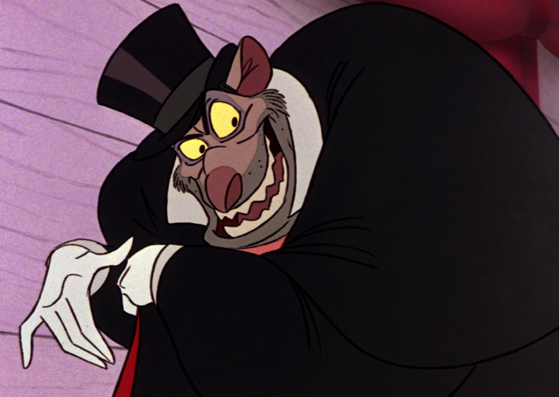  17. Ratigan - Along with the afermentioned Basil of Baker Street, Ratigan is another character from The Great topo, mouse Detective that would be great to see in Disney Emoji Blitz eventually.