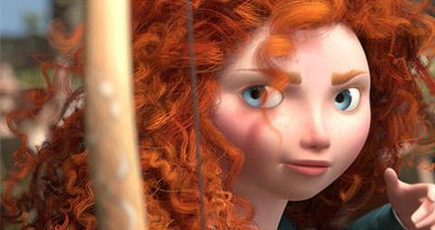  In general, Merida has grown into a softer, spiritless character than a weak, rebellious, rebellious person