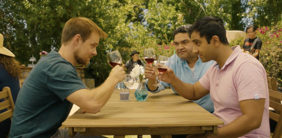  Brian McClure, Joseph Nunez, Rishi Arya (left to right) in 'In Other Words'