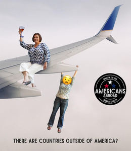  "Americans Abroad" created par Georginna Feyst and Natalia Bortolotti