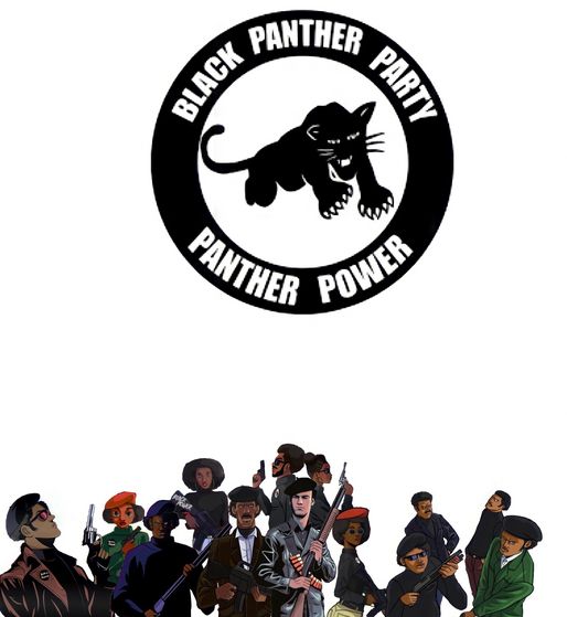  Black con beo, panther Party