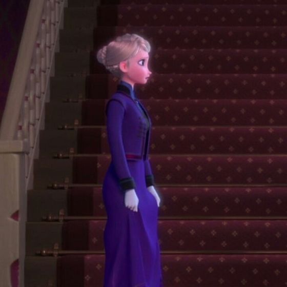 Elsa as a teenager