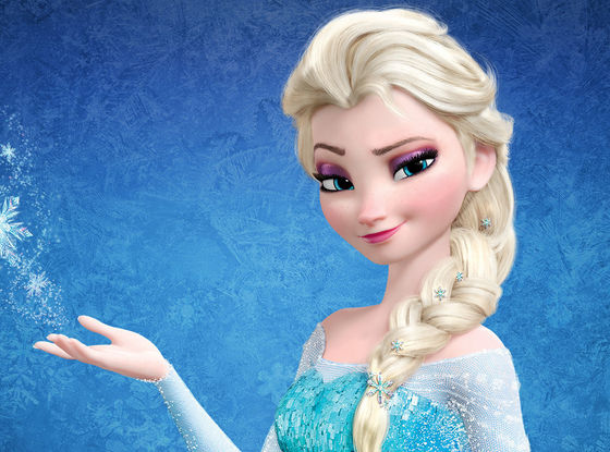  Elsa With her Let İt Go gaun