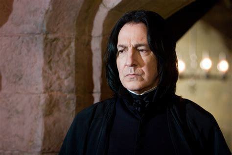 He played Severus Snape in Harry Potter movies. No one can make a better Snape than Alan Rickman. Don't even try.