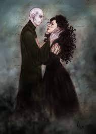  Bellatrix is so gorgeous, but Voldemort is so ugly :/