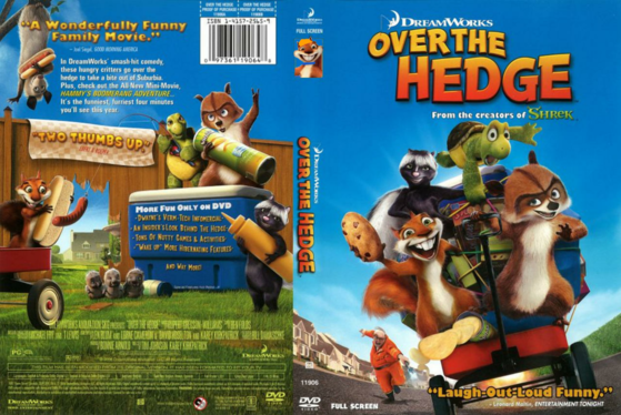 Over The Hedge DVD Cover Front And Back