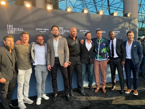 Cast of "The Terminal List" at the premiere