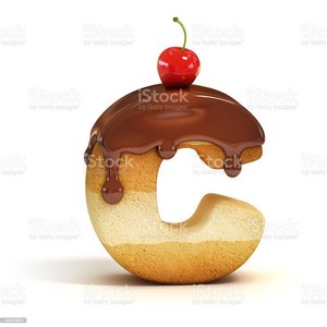  Cake 3d Font Letter C Stock Photo, Picture And Royalty Free Image