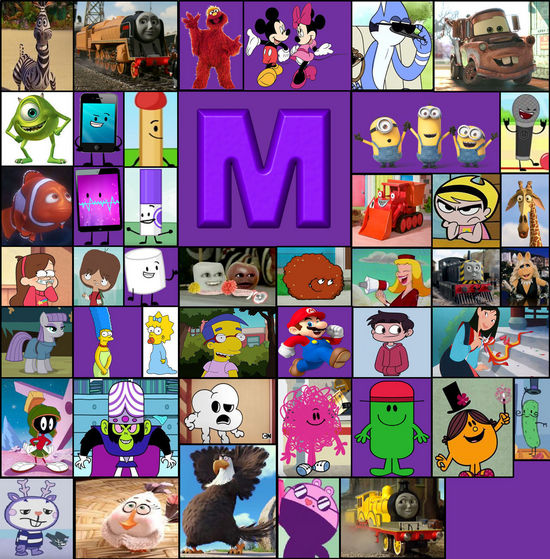  Character Alphabet -M