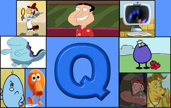 Character Alphabet -Q