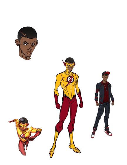  “Flash Boy” (Wallace West, gained a connection to the mysterious Speed Force, giving him superspeed that was unpredictable and hard to control, when a future version of himself sent his powers through time to him.)