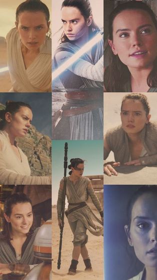  Rey (one of my fave nyota Wars characters)