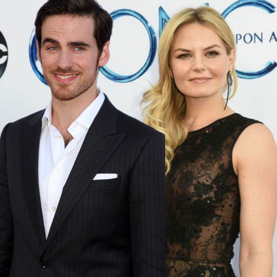  my fave tv actor and actress,Colin O'Donoghue and Jennifer Morrison from Once Upon A Time(who play my fave tv couple) **made kwa Mia**