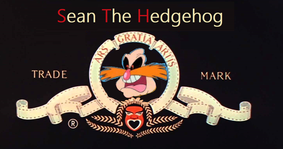 Robotnik: Snooping as usual I see. *Takes cover as a Lotus passes through the hole, and lands in front of the logo*