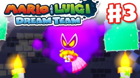  Mario & Luigi: Dream Team - Gameplay Part 3