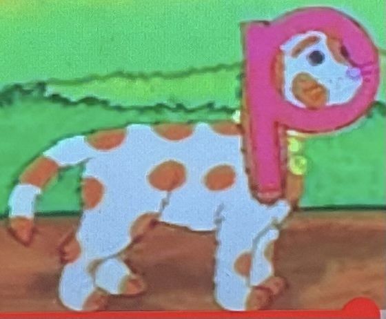  The Letterland Character P
