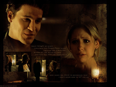 Day 16 - my least favourite BA S2 moment. Angelus being all mean and insulting to Buffy in Innocence.