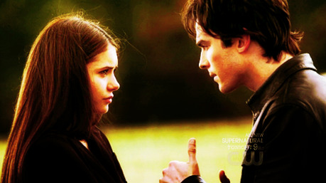  [b]Day 4: The pairing with the most chemistry.[/b] -[u]Damon&Elena[/u] From [i]The Vampire Diaries