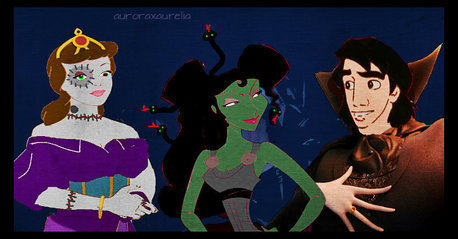  Mine for now. I hope to change it. Three Friends going to a costume party; Cendrillon chose to be a f