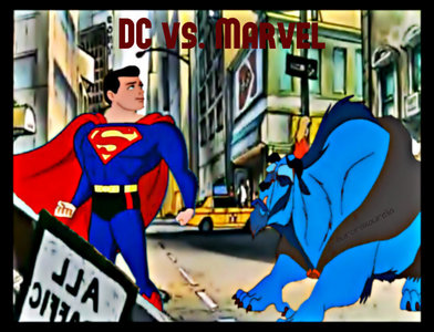  Here it is. Charming/Henry is DC's Superman/Clark Kent and Beast/Adam is Marvel's Beast/Henry McCoy.
