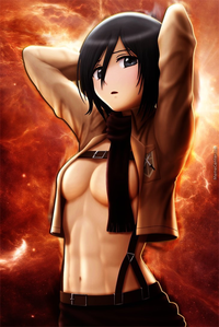 First waifu is always on mind ;) Mikasa<3