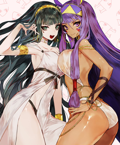  Cleopatra and Nitocris from Fate/Grand Order !!!!