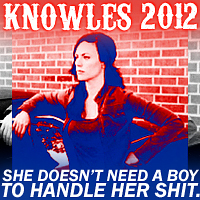  5 - Political Poster (Also, she just helped your mother kill someone. =D)
