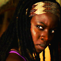 1 - Glare (It would've been wrong of me to put together a Michonne round without a glare. =P)
