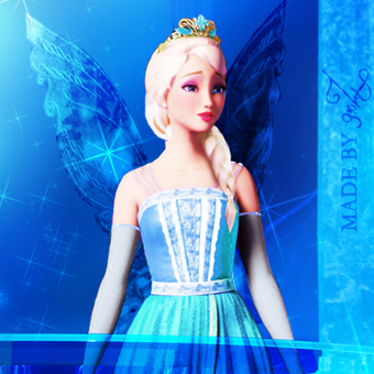 Mine! Princess Catania as Queen Elsa ^^ 