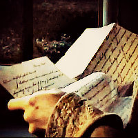  8. Object ( Lizzy's hand and Darcy's letter )