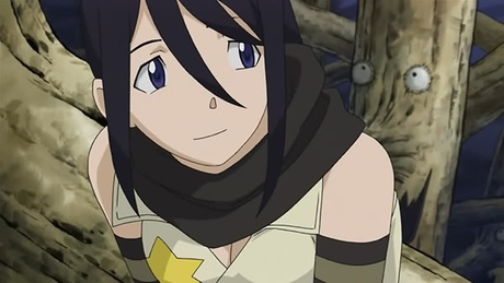 Because he's tough and doesn't back down from a fight.

Tsubaki Nakatsukasa from Soul Eater