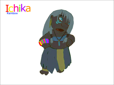 This is Princess Ichika (Rainbow)
She is the younger Stubborn daughter of King Kashekim Nedakh.

I