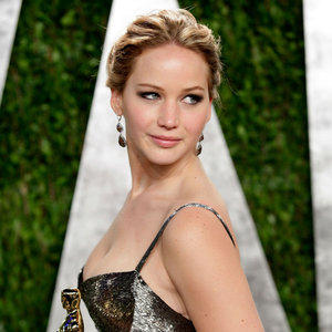 here is mine of J.Law,at the after Oscar party with her date,Oscar(that she had won earlier)