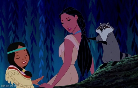 So Tiger-Lily is the young Pocahontas!