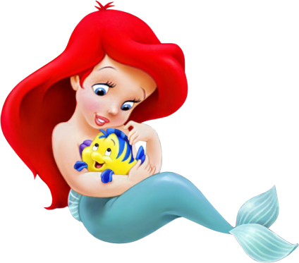 Here you go, Ariel as baby:))

Now find a picture of any of Ariel's sister