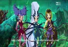  Well...here's something from the last place you'd think to find it: Winx Club. When the Trix are in t