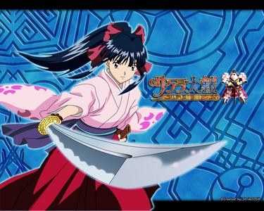 Thanks for playing perryperry!

Sakura Shinguji from Sakura Wars (they are both involved with plays