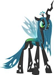  I don't know how, au why I forgot. But here is Chrysalis. Let's go back to the good ponies, and get a