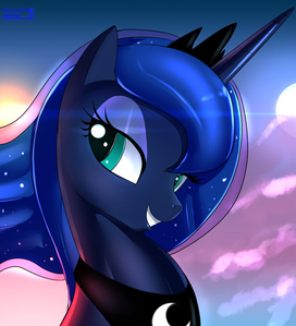 Here is a pic of Luna. How about Celestia?