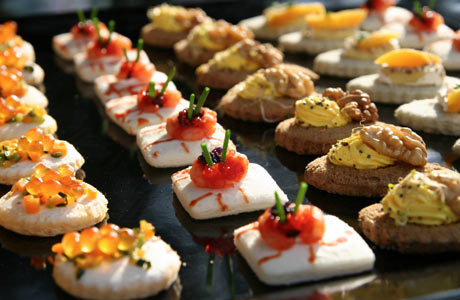  hors d'oeuvres
