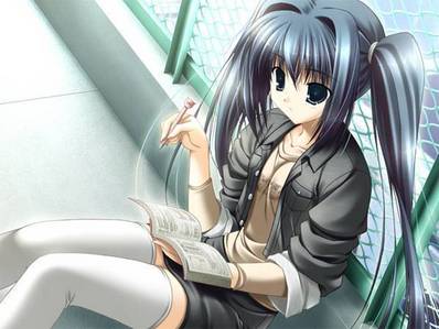 Name:Ayumi Momose
Age:17
Kind:Human, Vampire
Personality: Quiet,Likes to read suspenseful books(ob