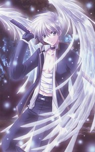  name: David Parsons age: 17 kind: Angel – Jäger der Finsternis personality: has a short fuse(anger) acts tuff but has a s