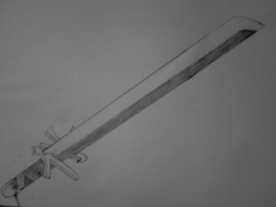  Here is something I did a an ago, I call it the mizu sword