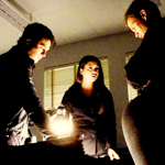  Damon, Elena and Ric