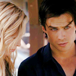  Damon and Caroline