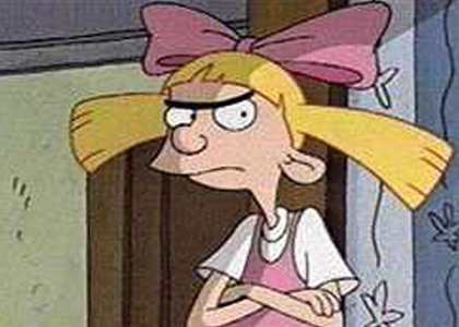  Helga walks to the gang: Yeah ピンク boy so shut up and quit complaining !!!!!