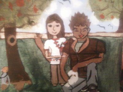 ica: yeah i know here's one of my mom and dad
(i painted this one myself)