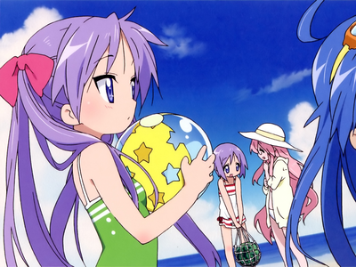  I don't even know how many times I've seen Lucky Star, but it's 更多 than 5. I've seen the first 8 ep